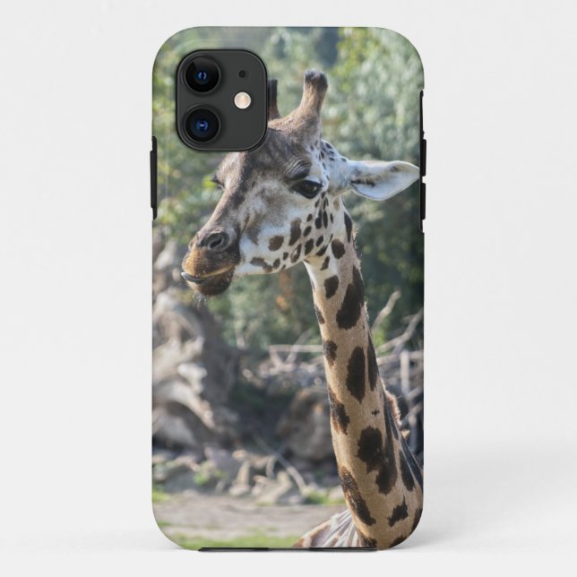 Funda De Case-Mate Para iPhone Jirafa (Reverso)