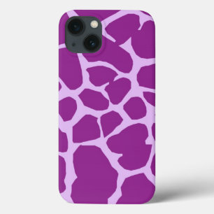 Funda Para iPhone 13 Jirafa púrpura del animal de las jirafas de África