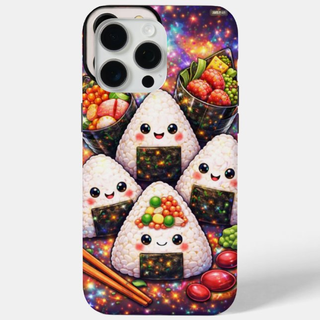 Funda De Case-Mate Para iPhone JK Sushi – Funda iPhone Diseño Sushi Kawaii Japoné (Reverso )