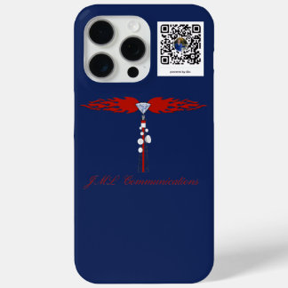 Funda Para iPhone 15 Pro Max JML Communications Tower Logo & Joe's dot.card