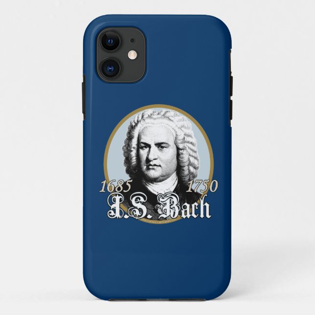 Funda De Case-Mate Para iPhone Johann Sebastian Bach (Reverso)