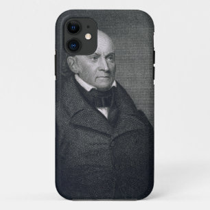 Funda Para iPhone 11 John Quincy Adams, grabado por John Wesley Paradis