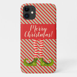 Funda Para iPhone 11 Jolly Navidades Elf Legs
