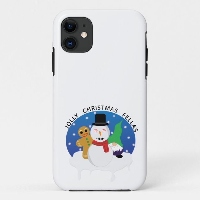 Funda De Case-Mate Para iPhone Jolly Navidades Fellas (Reverso)