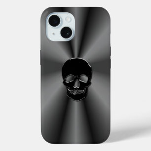 Funda Para iPhone 15 Jolly Roger Onyx Skull