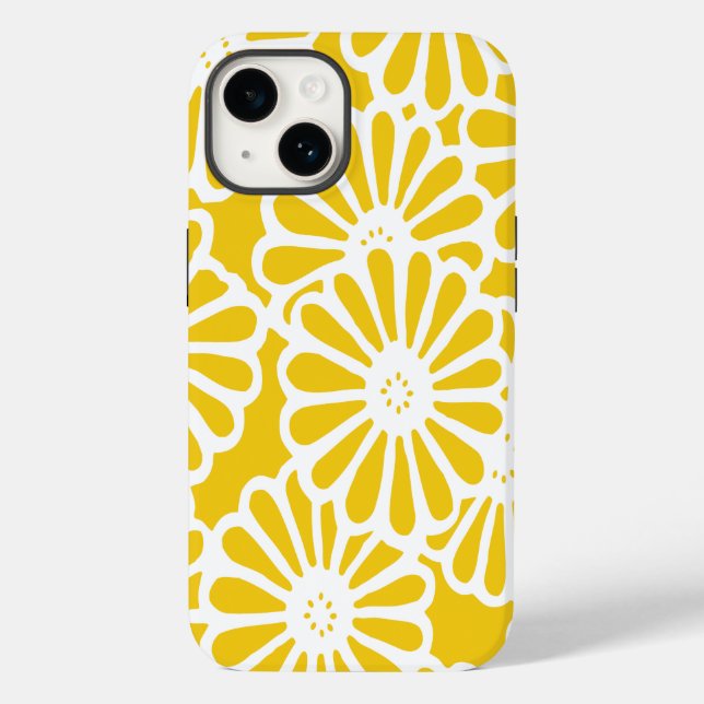 Funda De Case-Mate Para iPhone Jonquil Asian Moods Floral (Reverso )