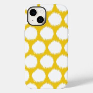 Funda Para iPhone 14 De Case-Mate Jonquil Asian Moods Ikat Dots