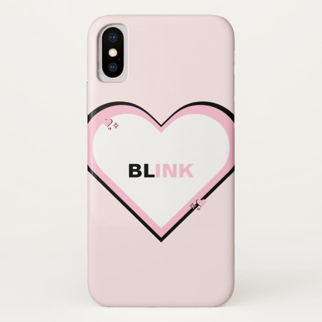 Funda De Case-Mate Para iPhone Joven Kpop Estético Blink Cute (Reverso)
