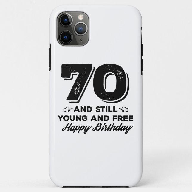Funda De Case-Mate Para iPhone jovencito genial de 70 años de citas (Reverso)