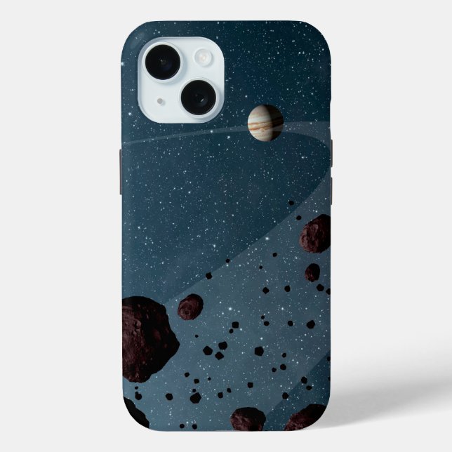 Funda De Case-Mate Para iPhone Jovian Trojans Asteroides. (Reverso )