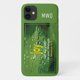 Funda Para iPhone 11 JOY OF JEHOVAH ES TU FORTALEZA cristiana