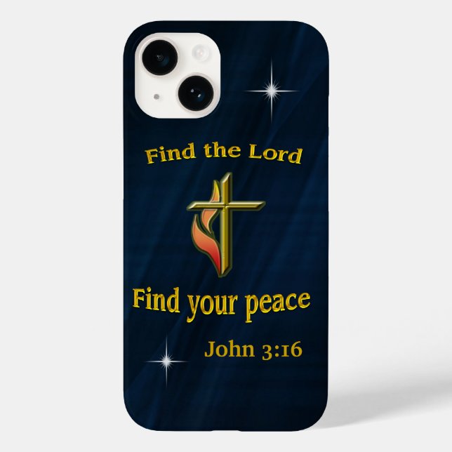 Funda De Case-Mate Para iPhone Juan 3:16 (Reverso )