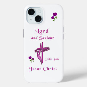 Funda Para iPhone 15 Juan 3:16