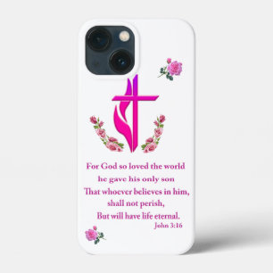 Funda Para iPhone 13 Mini Juan 3:16