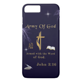 Funda Para iPhone 8 Plus/7 Plus Juan 3:16