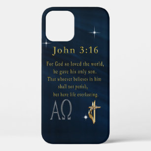 Funda Para iPhone 12 Pro Juan 3:16