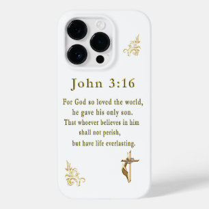 Funda Para iPhone 14 Pro De Case-Mate Juan 3:16