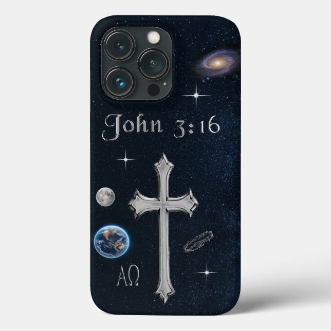 Funda De Case-Mate Para iPhone Juan 3:16 (Reverso )