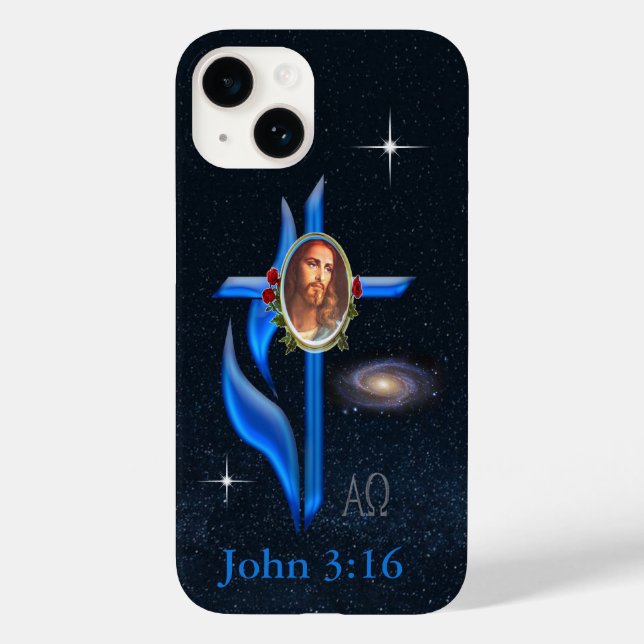 Funda De Case-Mate Para iPhone Juan 3:16 (Reverso )