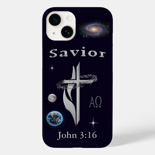 Funda De Case-Mate Para iPhone Juan 3:16 (Reverso )