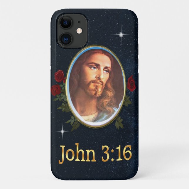 Funda De Case-Mate Para iPhone Juan 3:16 (Reverso)