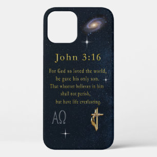 Funda Para iPhone 12 Juan 3:16
