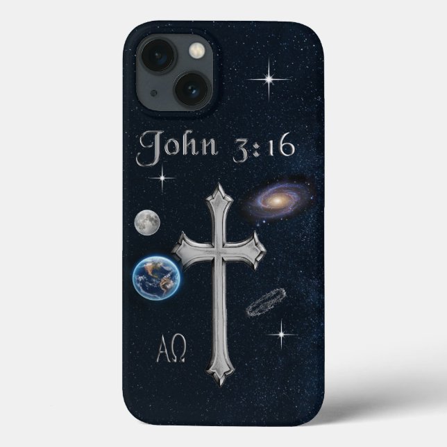Funda De Case-Mate Para iPhone Juan 3:16 (Reverso)