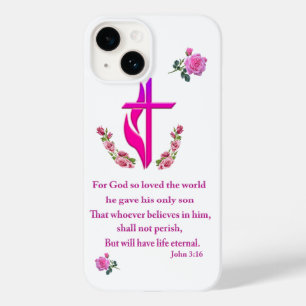 Funda Para iPhone 14 De Case-Mate Juan 3:16