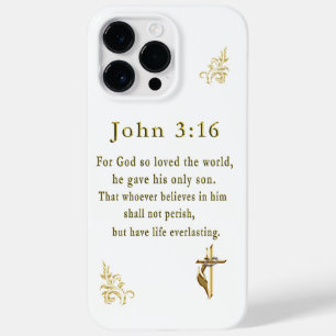 Funda Para iPhone 14 Pro Max De Case-Mate Juan 3:16