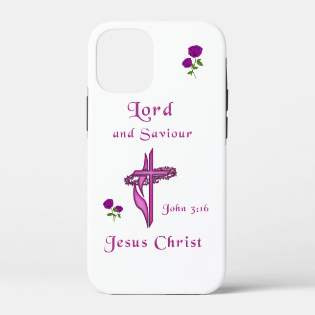 Funda De Case-Mate Para iPhone Juan 3:16 (Reverso )