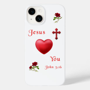 Funda Para iPhone 14 De Case-Mate Juan 3:16