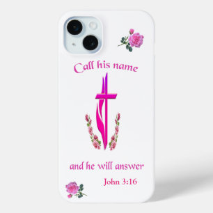 Funda Para iPhone 15 Mini Juan 3:16