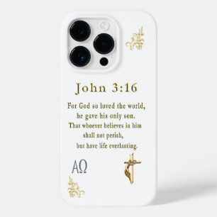 Funda Para iPhone 14 Pro De Case-Mate Juan 3:16