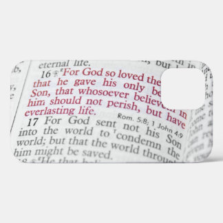 Funda Para iPhone 12 Juan 3:16