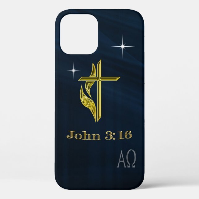 Funda De Case-Mate Para iPhone Juan 3:16 (Reverso )