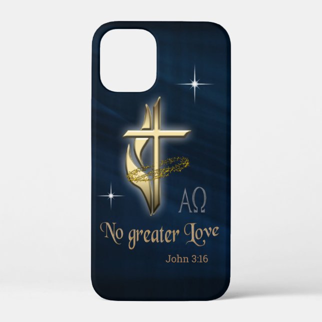 Funda De Case-Mate Para iPhone Juan 3:16 (Reverso )