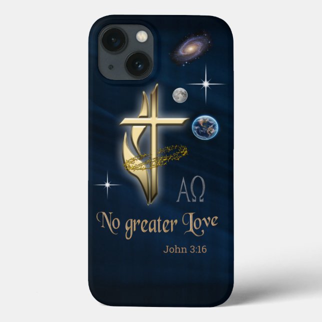 Funda De Case-Mate Para iPhone Juan 3:16 (Reverso)