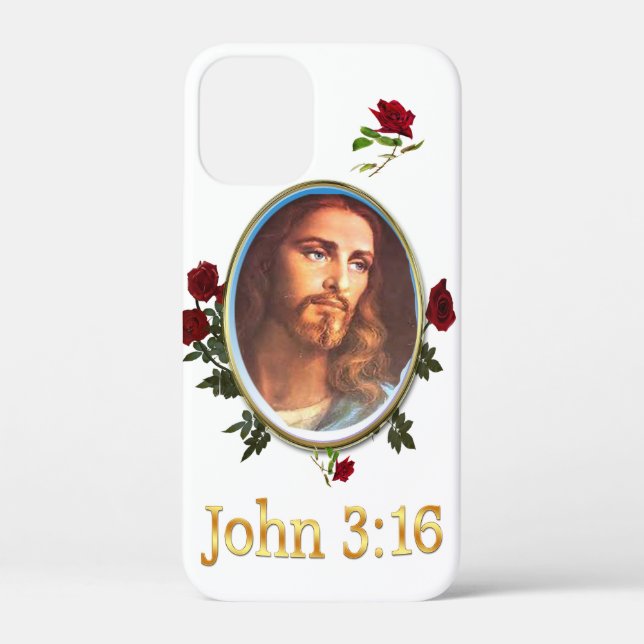 Funda De Case-Mate Para iPhone Juan 3:16 (Reverso )