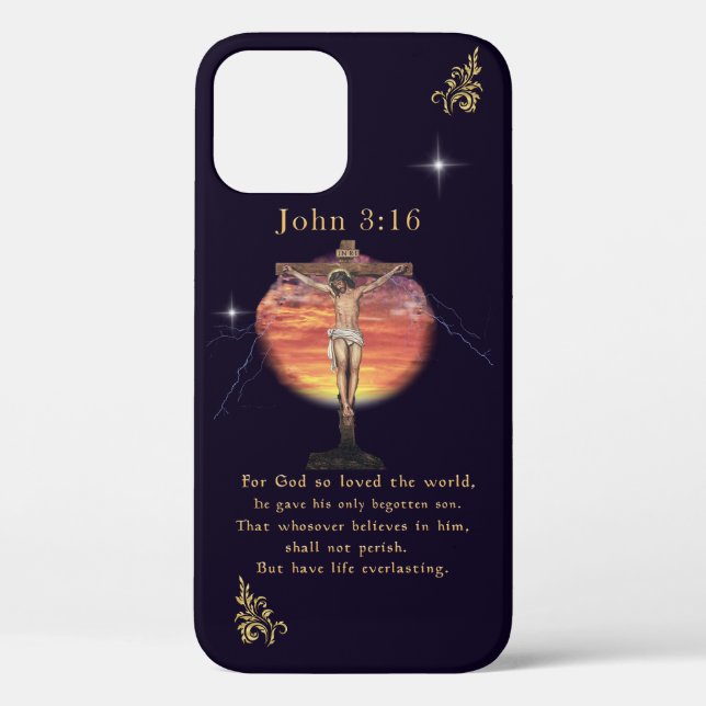 Funda De Case-Mate Para iPhone Juan 3:166 (Reverso )