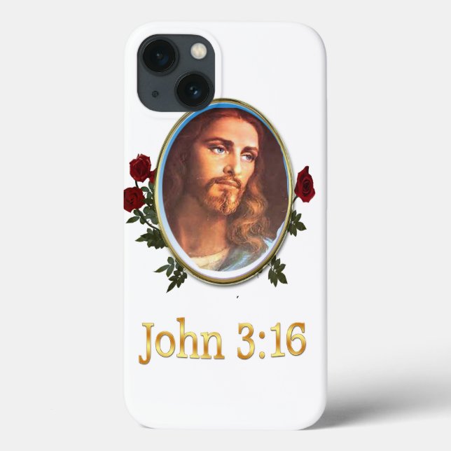 Funda De Case-Mate Para iPhone Juan 3:16 mercancía (Reverso)