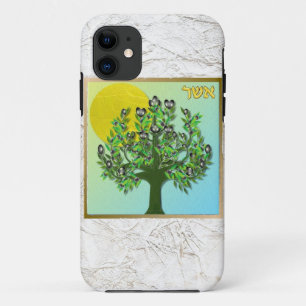 Funda Para iPhone 11 Judaica 12 Tribus de Israel Aser