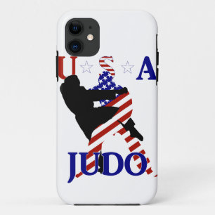 Funda Para iPhone 11 JUDO de Artes Marciales Patrióticas de Estados Uni