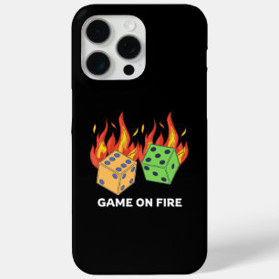 Funda Para iPhone 15 Pro Max Juego al fuego