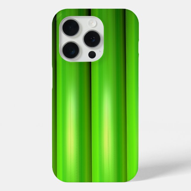 Funda De Case-Mate Para iPhone Juego de bambú verde (Reverso )