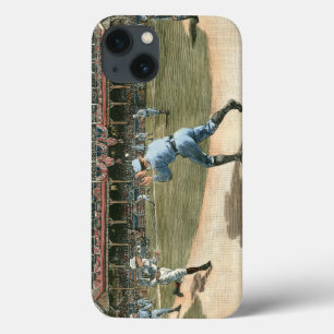 Funda Para iPhone 13 Juego de Béisbol de la Liga Nacional 1886