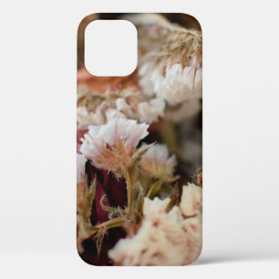 Funda Para iPhone 12 Juego de flores, resumen de tarjetas de felicitaci