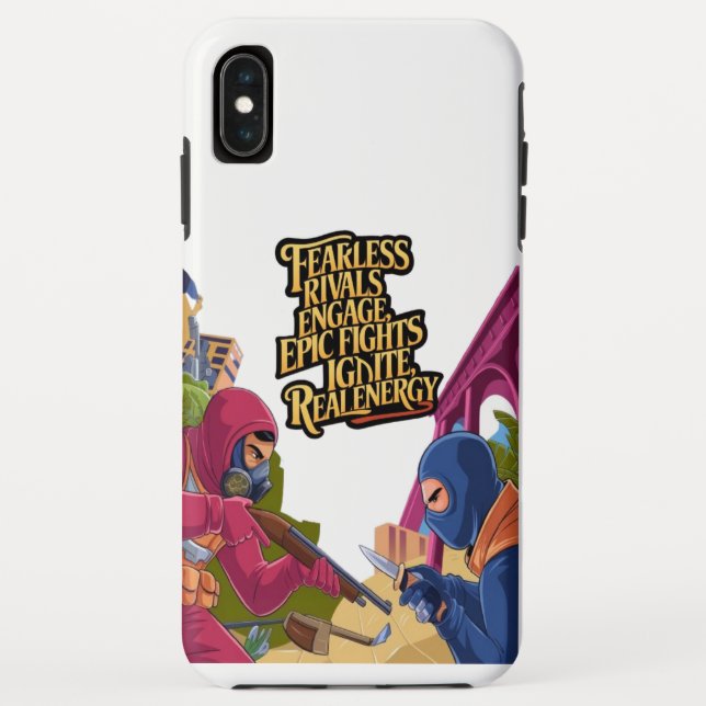 Funda De Case-Mate Para iPhone Juego de guerreros inteligentes (Reverso)