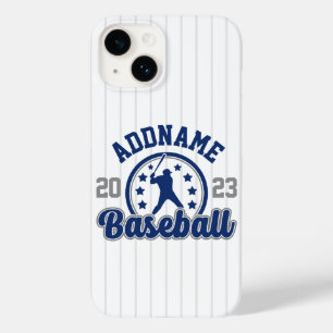 Funda Para iPhone 14 De Case-Mate Juego de jugador de equipo de béisbol con nombre p