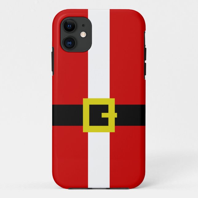 Funda De Case-Mate Para iPhone Juego de Papá Noel (Reverso)