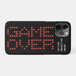 Funda Para iPhone 11 Pro Juego de video de juegos sobre letras de juego D20